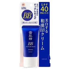 雪肌精　ホワイト　ＢＢクリーム　01（やや明るい自然な肌色）　30g　コーセー　KOSE