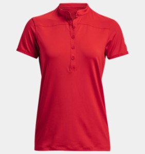 アンダーアーマー レディース ポロシャツ Under Armour Women's UA Performance Polo - Red/White