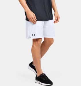 アンダーアーマー メンズ ハーフパンツ Under Armour Locker 9 Pocketed Shorts トレーニングウェア White