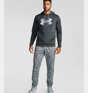 アンダーアーマー メンズ Under Armour Fleece? Big Logo Hoodie パーカー フーディー Pitch Gray / Halo Gray