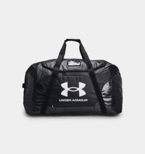 アンダーアーマー メンズ ダッフルバッグ Under Armour UA Hockey Equipment Bag - Black/White