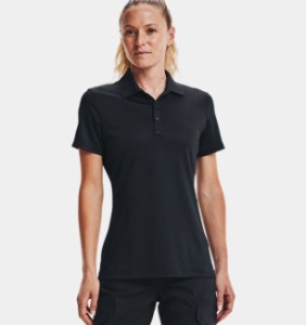 アンダーアーマー レディース ポロシャツ Women's UA Tactical Perf Range Polo 2.0 - Dark Navy Blue