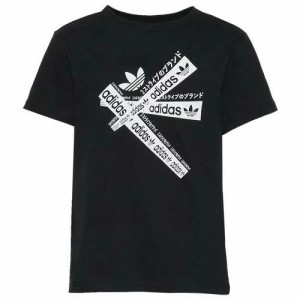 アディダス キッズ Tシャツ 半袖 adidas Taped T-Shirt - Black/Black