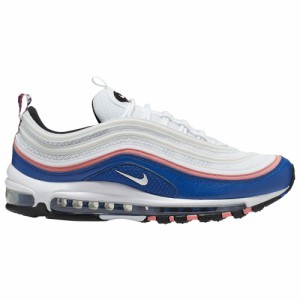 ナイキ メンズ エア マックス９７ Nike Air Max '97 スニーカー White/White/Game Royal/Pink Glaze