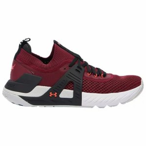 アンダーアーマー メンズ トレーニングシューズ Under Armour Project Rock 4 - League Red/Black/Venom Red