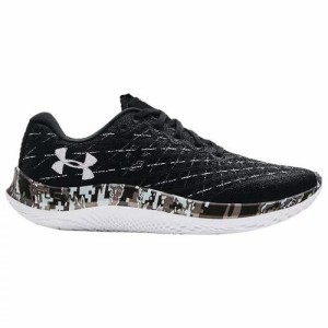 アンダーアーマー メンズ ランニングシューズ Under Armour Flow Velociti Wind - Black/Pitch Gray/Halo Gray