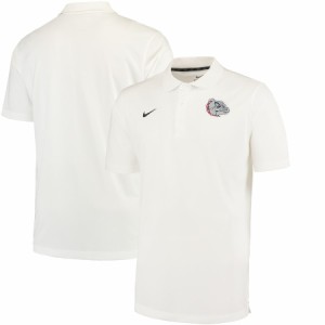 ナイキ メンズ ポロシャツ "Gonzaga Bulldogs" Nike Varsity Dri-FIT Polo - White