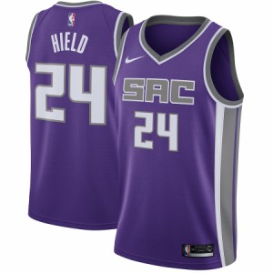 ナイキ メンズ ジャージ Buddy Hield "Sacramento Kings" Nike Swingman Jersey Purple - Icon Edition