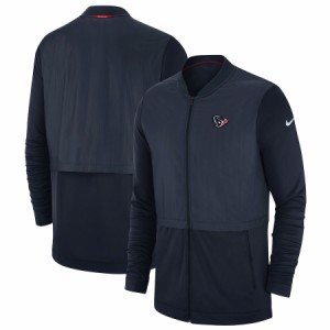 ナイキ メンズ ジャケット "Houston Texans" Nike Sideline Elite Hybrid Full-Zip Jacket - Navy