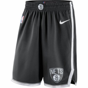 ナイキ メンズ ハーフパンツ "Brooklyn Nets" Nike 2019/20 Icon Edition Swingman Shorts - Black