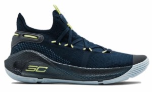 アンダーアーマー キッズ/レディース カリー６ Under Armour Curry 6 GS "International Boulevard" バッシュ Academy/Thunder ミニバス