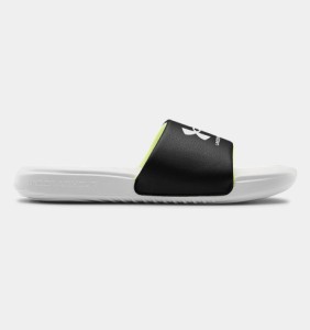 アンダーアーマー キッズ Under Armour Ansa Fixed Slides サンダル スリッパ White