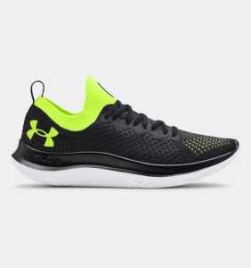 アンダーアーマー メンズ ランニングシューズ Men's UA Flow Velociti SE Running Shoes - Black/High-Vis Yellow