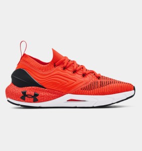 アンダーアーマー メンズ ランニングシューズ Men's UA HOVR Phantom 2 IntelliKnit Running Shoes - Phoenix Fire/Black