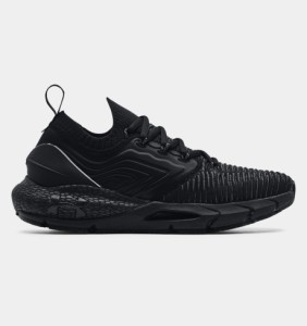 アンダーアーマー レディース ランニングシューズ Women's UA HOVR Phantom 2 IntelliKnit Running Shoes - Black/Jet Gray