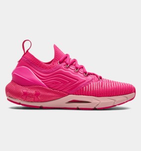 アンダーアーマー レディース ランニングシューズ Women's UA HOVR Phantom 2 IntelliKnit Running Shoes - Electro Pink/Retro Pink