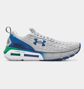 アンダーアーマー メンズ ランニングシューズ Men's UA HOVR Mega 2 Clone Running Shoes - Halo Gray/Victory Blue