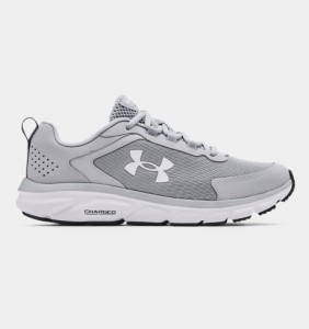 アンダーアーマー メンズ ランニングシューズ Men's UA Charged Assert 9 Running Shoes - Mod Gray/White