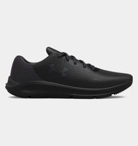 アンダーアーマー メンズ ランニングシューズ Men's UA Charged Pursuit 3 Running Shoes - Black