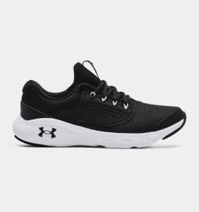 アンダーアーマー キッズ ランニングシューズ Boys' Grade School UA Charged Vantage 2 Running Shoes - Black/White