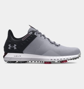 アンダーアーマー メンズ ゴルフシューズ Under Armour UA HOVR Drive 2 Wide (E) Golf Shoes - Mod Gray/Black