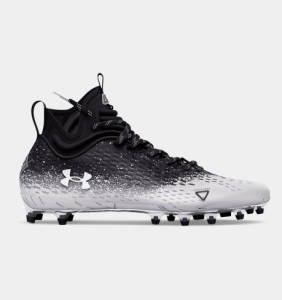 アンダーアーマー メンズ アメフトスパイク Men's UA Spotlight Lux MC 2.0 Football Cleats - Black/White 