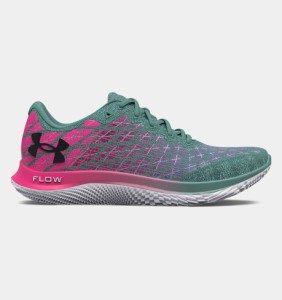 アンダーアーマー メンズ ランニングシューズ Men's UA Flow Velociti Wind 2 Daylight Running Shoes - Retro Teal/Electro Pink