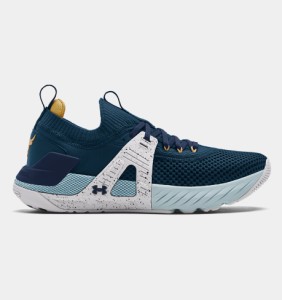 アンダーアーマー メンズ トレーニングシューズ Men's Project Rock 4 Team Rock Training Shoes - Deep Sea/Breaker Blue