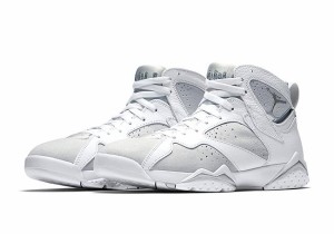 ジョーダン メンズ レトロ７ Jordan Retro 7 "Pure Money" バッシュ White/Metallic Silver/Pure Platinum 高額レア