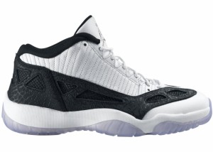 ジョーダン メンズ レトロ１１ロー Jordan 11 Retro Low IE "White/Black (2011)" バッシュ WHITE/BLACK-METALLIC SILVER