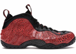 ナイキ メンズ フォームポジットワン Nike Air Foamposite One "Cracked Lava" バッシュ Black/Bright Crimson/Total Crimson