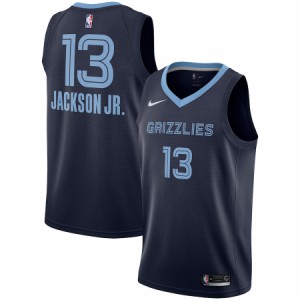 ナイキ メンズ ジャージ "Memphis Grizzlies" Jaren Jackson Nike Men's Swingman Team Jersey - Navy