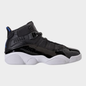 ジョーダン ６リングス キッズ/ジュニア Air Jordan 6 Rings Preschool PS バッシュ Black/Hyper Royal/White