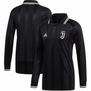 アディダス メンズ Tシャツ 長袖 ロンT "Juventus" adidas Icons Long Sleeve T-Shirt - Black