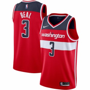 ナイキ メンズ ジャージ Bradley Beal "Washington Wizards" Nike 2019/2020 Swingman Jersey - Icon Edition - Red