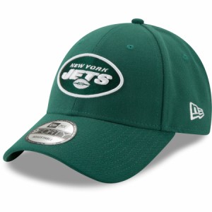 ニューエラ メンズ キャップ "New York Jets" New Era NFL The League 9FORTY Adjustable Hat - Green