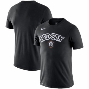 ナイキ メンズ Brooklyn Nets Nike City Edition Logo DFCT Performance T-Shirt Tシャツ 半袖 Black