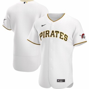 ナイキ メンズ ジャージ "Pittsburgh Pirates" Nike Home 2020 Authentic Team Jersey - White