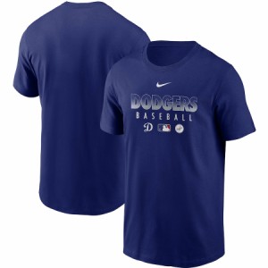 ナイキ メンズ Tシャツ Los Angeles Dodgers Nike Authentic Collection Team Performance T-Shirt 半袖 Royal