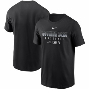 ナイキ メンズ Tシャツ Chicago White Sox Nike Authentic Collection Team Performance T-Shirt 半袖 Black