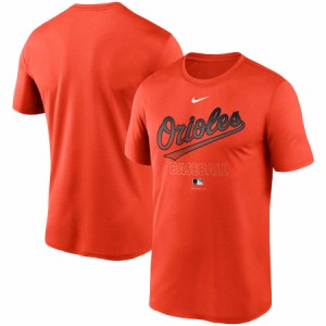ナイキ メンズ Tシャツ Baltimore Orioles Nike Authentic Collection Legend Performance T-Shirt 半袖 Orange