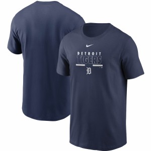 ナイキ メンズ Tシャツ Detroit Tigers Nike Color Bar T-Shirt 半袖 Navy