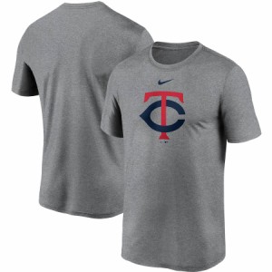 ナイキ メンズ Minnesota Twins Nike Team Large Logo Legend Performance T-Shirt Tシャツ 半袖 Gray