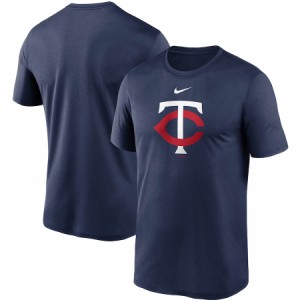 ナイキ メンズ Minnesota Twins Nike Team Large Logo Legend Performance T-Shirt Tシャツ 半袖 Navy