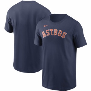 ナイキ メンズ Tシャツ Houston Astros Nike Team Wordmark T-Shirt 半袖 Navy