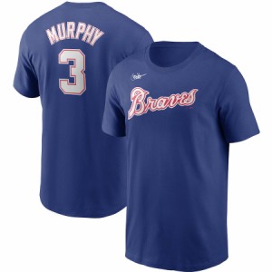 ナイキ メンズ Tシャツ Dale Murphy "Atlanta Braves" Nike Cooperstown Collection Name & Number T-Shirt - Royal