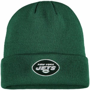 メンズ ニットキャップ "New York Jets" Youth Basic Cuffed Knit Hat - Green