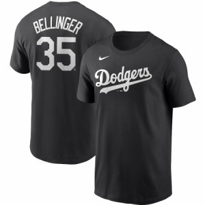 ナイキ メンズ Tシャツ Cody Bellinger "Los Angeles Dodgers" Nike Name & Number T-Shirt - Black