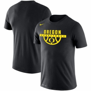 ナイキ メンズ Tシャツ Oregon Ducks Nike Basketball Drop Legend Performance T-Shirt - Black