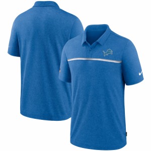 ナイキ メンズ ポロシャツ "Detroit Lions" Nike Sideline Early Season Team Performance Polo - Blue